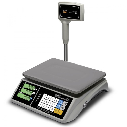 Весы M-ER 328ACPX-15.2 LCD c RS 232 и USB