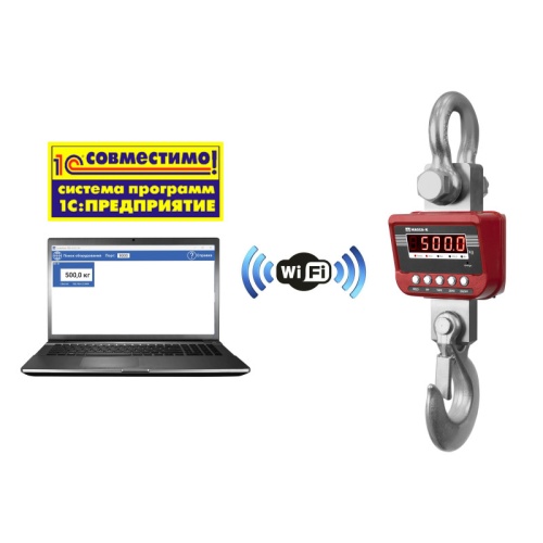 Весы крановые ЕКМ-6000/2-W (морозостойкие c Wi-Fi)