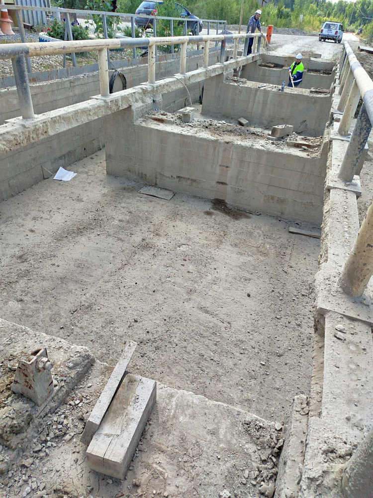Демонтаж и монтаж автомобильных весов