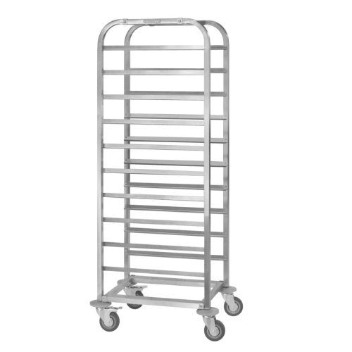 Тележка-шпилька ТШПп - 420*620*1800 "Profi Inox", 12 уровней подносов 300-360*600