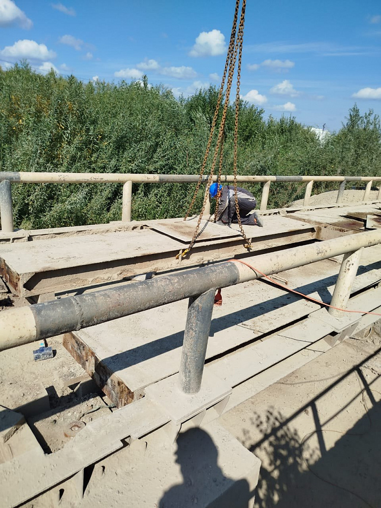 Демонтаж и монтаж автомобильных весов