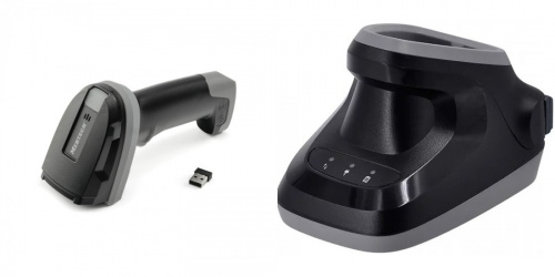Сканер штрих-кода Mertech CL-2410 BLE Dongle P2D USB (беспров) с зарядно-коммуникационной сиситемой